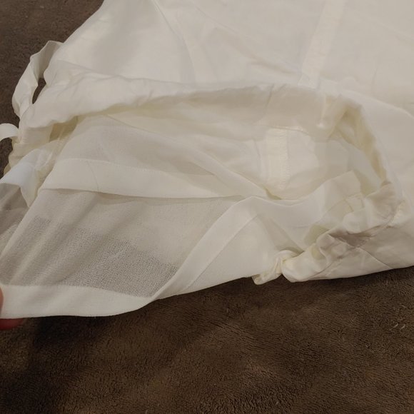 Hilfiger H Label Vintage White Silk Blend Harlem Pants Size 10 - Picture 3 of 16